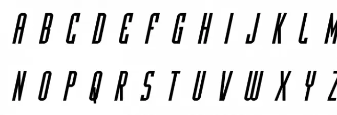 Y-Files Title Italic फ़ॉन्ट लोअरकेस