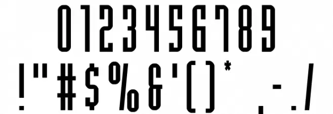 Y-Files Font OTHER CHARS