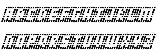 Y-Grid Italic 字体 大写