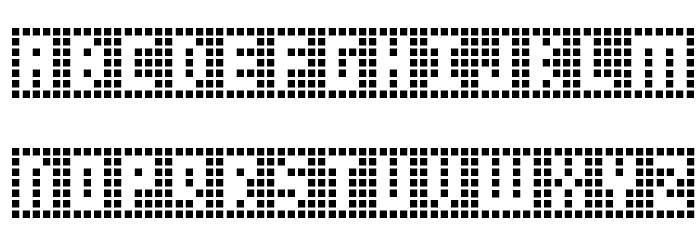 Y-Grid Font LOWERCASE