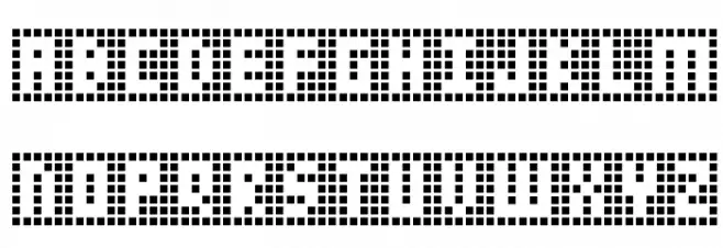 Y-Grid خط أحرف صغيرة