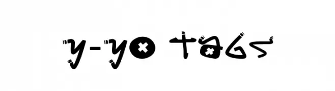 Y-Yo Tags  font caratteri gratis