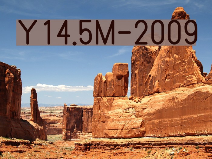 Y14.5M-2009 Font examples