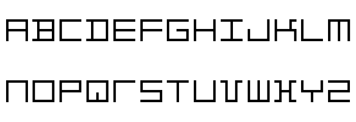 Y224 Font LOWERCASE