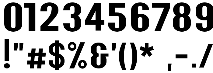 Y2K Analog Legacy Font OTHER CHARS
