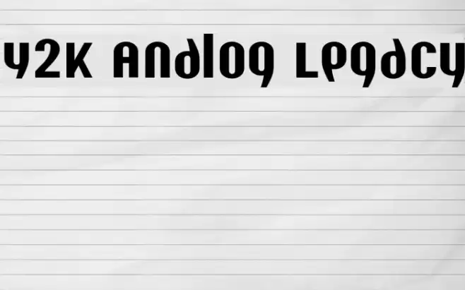 Y2K Analog Legacy Polices examples