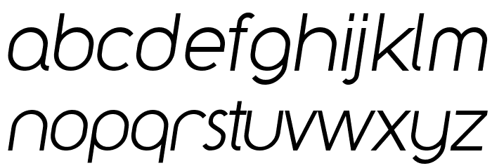 Y2K Neophyte Italic Font LOWERCASE