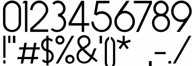 Y2K Neophyte Font OTHER CHARS