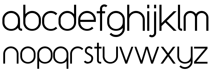 Y2K Neophyte Font LOWERCASE
