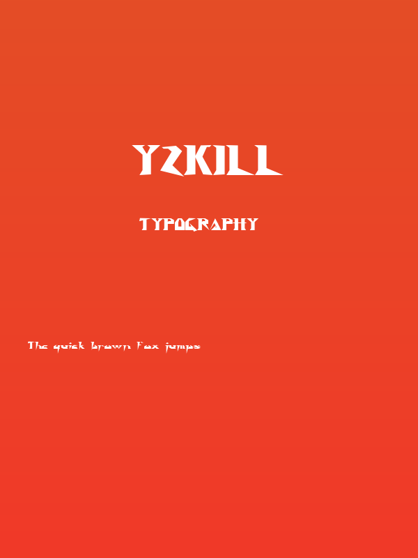 Y2Kill Poster
