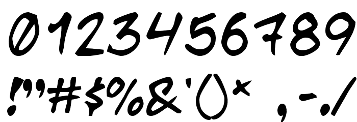 y.n.w.u.a.y Font OTHER CHARS