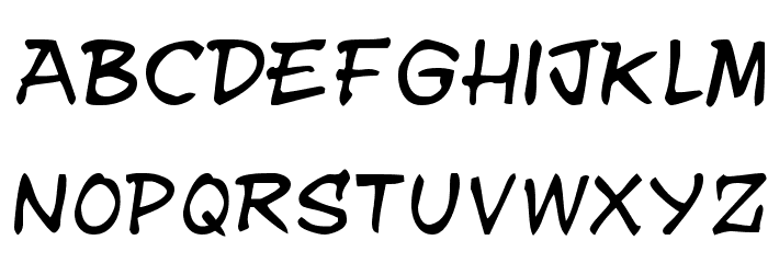 y.n.w.u.a.y Font LOWERCASE