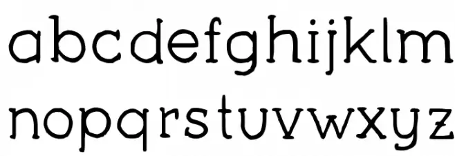 YAA Type - FREE Font LOWERCASE