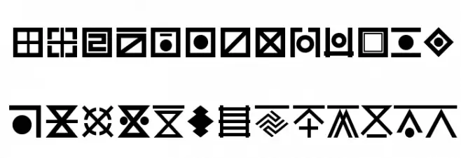 YAGO 字体 大写