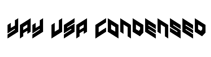 YAY USA Condensed  baixar fontes gratis