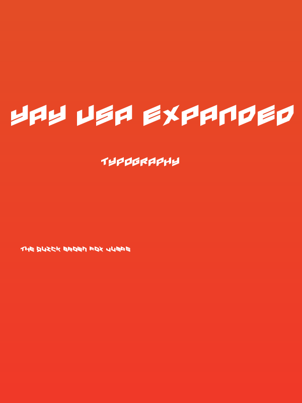 YAY USA Expanded Poster