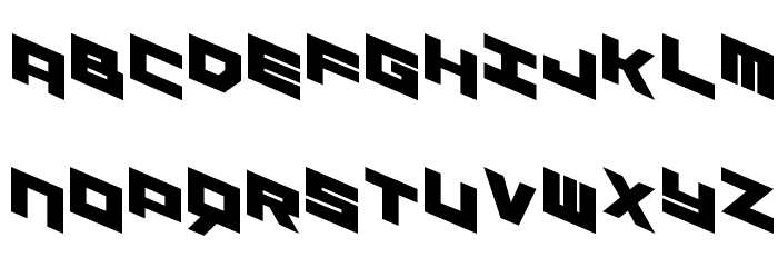 YAY USA Expanded Font LOWERCASE