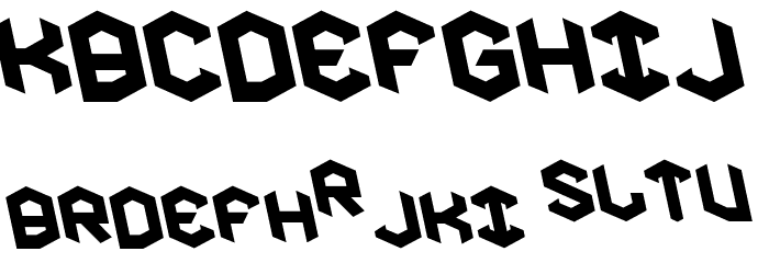 YAY USA Leftalic Font OTHER CHARS