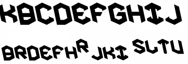 YAY USA Leftalic Font OTHER CHARS