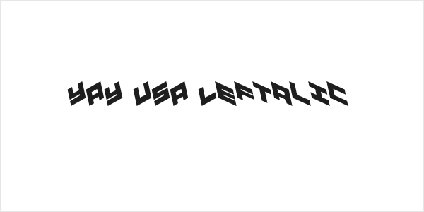 YAY USA Leftalic Logo