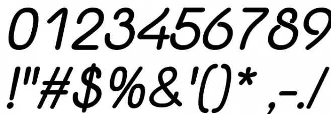 Yaahowu Bold Italic Italic Font OTHER CHARS