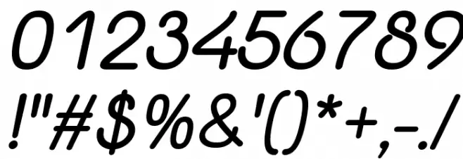 Yaahowu Bold Italic Italic Font OTHER CHARS