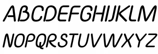Yaahowu Bold Italic Italic Fonte MAIÚSCULAS