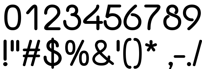 Yaahowu Bold Font OTHER CHARS