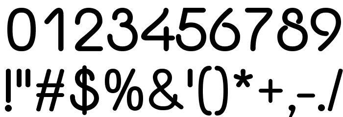 Yaahowu Bold Font OTHER CHARS