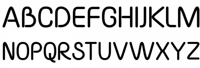 Yaahowu Bold Schriftart Groß