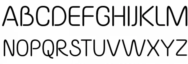 Yaahowu Ono Niha Schriftart Groß