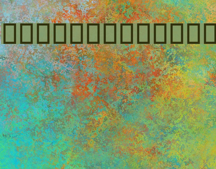 Yaas Bold Font examples