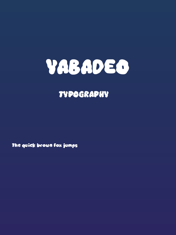 Yabadeo Poster