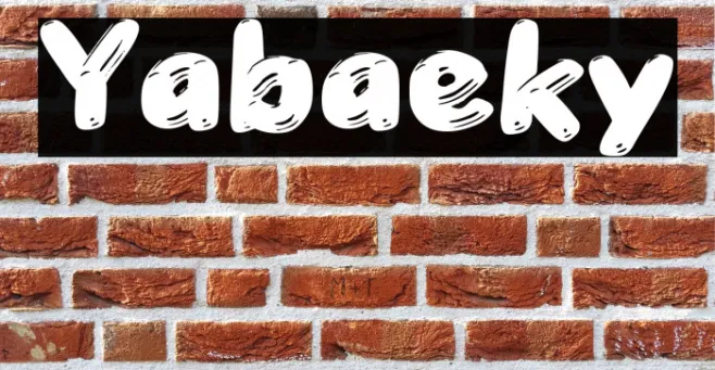 Yabaeky Example 1