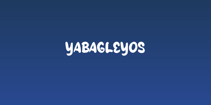 Yabagleyos Social Header