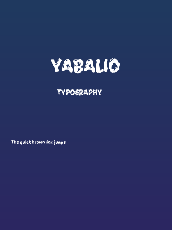 Yabalio Poster