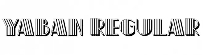 Yaban Regular  Frei Schriftart Herunterladen