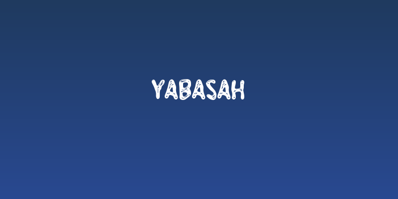 Yabasah Social Header