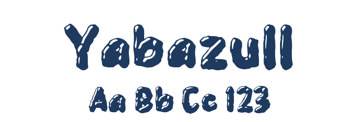 Yabazull Font Preview