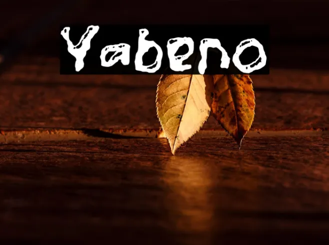 Yabeno Example 1