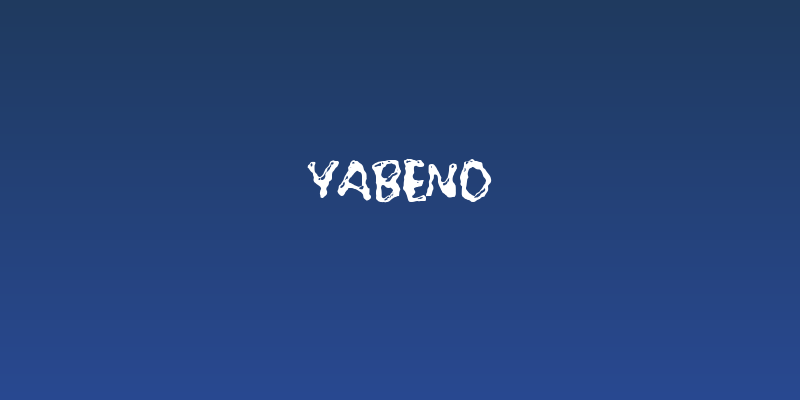 Yabeno Social Header