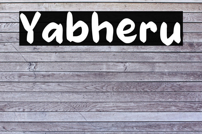 Yabheru Example 2