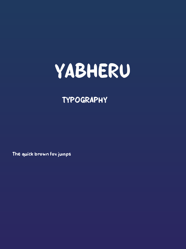 Yabheru Poster
