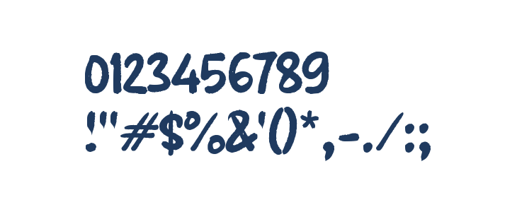 Yabiary Script Other Characters