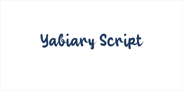 Yabiary Script Logo