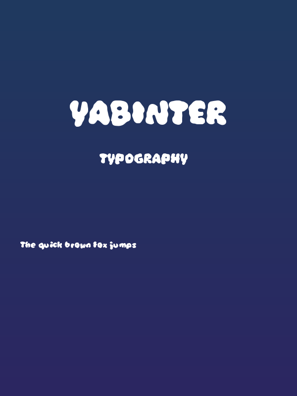 Yabinter Poster