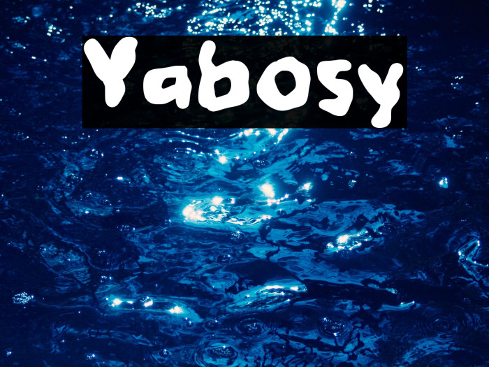 Yabosy Example 1