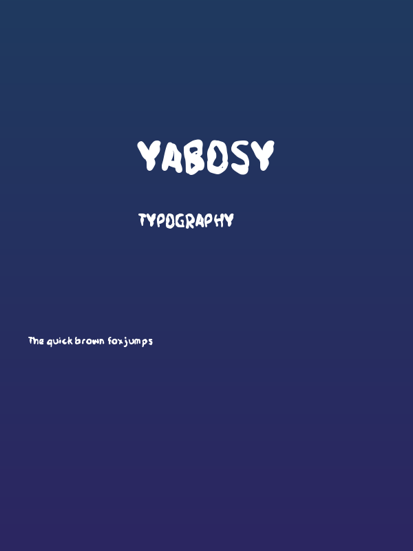 Yabosy Poster