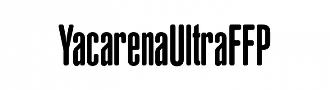 YacarenaUltraFFP  font caratteri gratis
