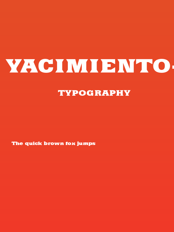 Yacimiento-ExtraBold Poster